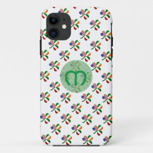 Persoonlijke Italiaanse Klavertjevier Kellygroen iPhone 11 Hoesje