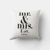 Persoonlijke jaarlijkse herinnering Mr. & Mrs. Kussen (Achterkant)