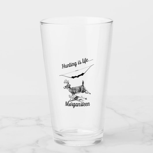 Persoonlijke jacht is een reddingsbok en een boogs glas (Voorkant)