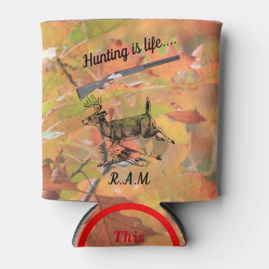 Persoonlijke jacht is een reddingsbok en een schot blikjeskoeler (Voorkant)