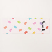 Persoonlijke Jellybeans Yoga Mat (Achterkant (horizontaal))