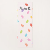Persoonlijke Jellybeans Yoga Mat (Achterkant)