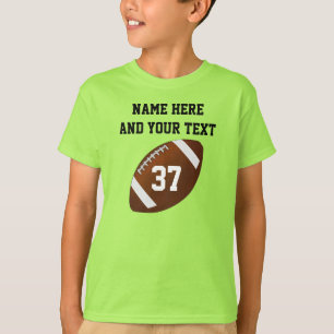 Persoonlijke Jerseys voor Footballs, nummer T-shirt