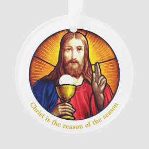 Persoonlijke Jezus-afbeelding Ornament