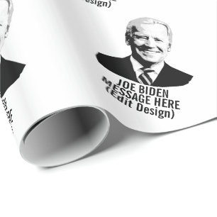 Persoonlijke Joe Biden Cadeaupapier