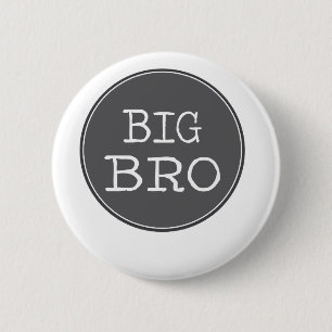 Persoonlijke jongens Big Brother-cadeautjes Ronde Button 5,7 Cm