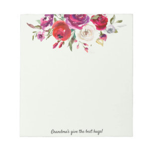 Persoonlijke JOUW TEKST voor notebooks voor oma Notitieblok