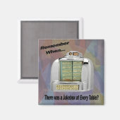 Persoonlijke Jukebox Magnet Magneet (Voorkant / Achterkant)