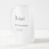 Persoonlijke Junior Groomsman Mok (Voorkant links)