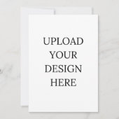 Persoonlijke kaart 5x7 in (Voorkant)