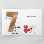 Persoonlijke Kaart vrouw van het Jubileum van het (Binnen)