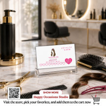 Persoonlijke Kapper Loyalty Card