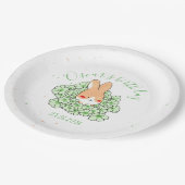 Persoonlijke kartonnen bord verjaardag Konijn (Gekanteld)