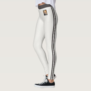 Persoonlijke kattenmoeder warm neutraal diep koolz leggings