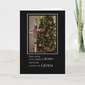 Persoonlijke kerst kaart (Voorkant)