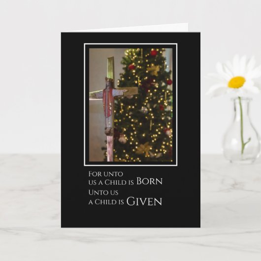 Persoonlijke kerst kaart (Kleine Plant)