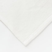 Persoonlijke Kerst-teddybeer Fleece Deken (Hoek)
