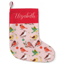 Persoonlijke kerst vogels voor kinderen