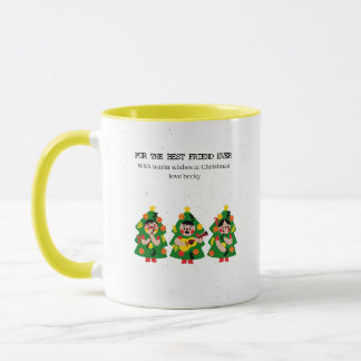 Persoonlijke Kerstboom "Beste vriend ooit"  Mok