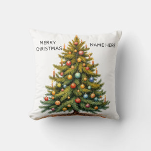 Persoonlijke Kerstboom   Kussen