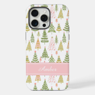 Persoonlijke kerstboom telefoonhoes iPhone 15 pro max hoesje