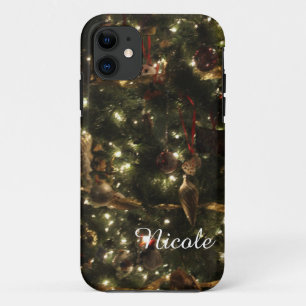 Persoonlijke kerstboomtas iPhone 11 Hoesje