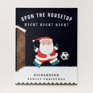 Persoonlijke Kerstcadeaus Voetbal Vakantie Jigsaw  Legpuzzel