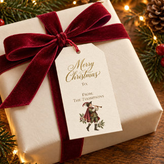 Persoonlijke kerstcadeautags | Piper Piping Cadeaulabel