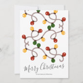 Persoonlijke kerstfeestdag foto feestdagenkaart (Voorkant)