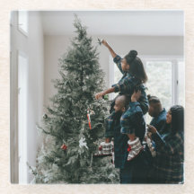 Persoonlijke kerstfoto met tweeledige serie