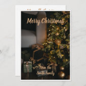 Persoonlijke kerstkaart (Voorkant / Achterkant)