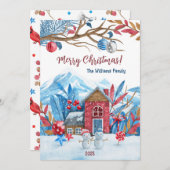 Persoonlijke kerstkaart (Voorkant / Achterkant)