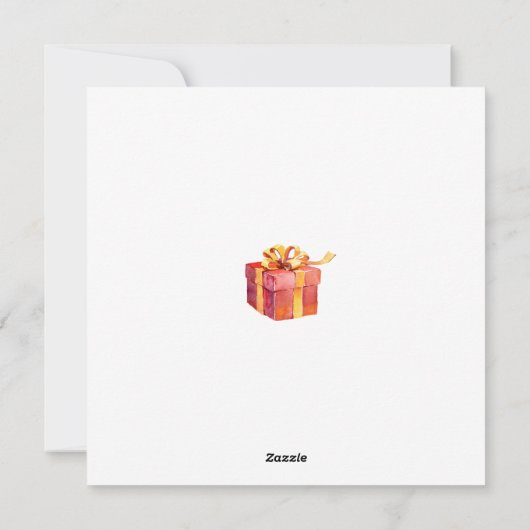 Persoonlijke kerstkaart (Achterkant)