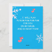 Persoonlijke kerstkaart voor kinderen  (Achterkant)