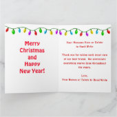 Persoonlijke Kerstkaart voor vrouwelijke dierenart Kaart (Binnen)