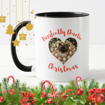 Persoonlijke Kerstkat Hart Fotolijst