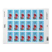 Persoonlijke kerstkerstcadeautjes voor Labels (Full Sheet)