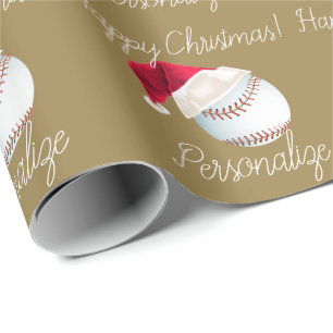 Persoonlijke kerstkerstkerstkerstcadeauverpakking cadeaupapier
