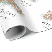 Persoonlijke kerstkoekjes cadeaupapier (Rol Hoek)