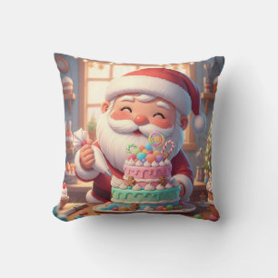 Persoonlijke Kerstman Sinterklaas Sweet Shop Cake Kussen