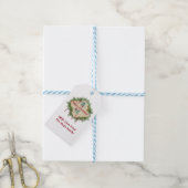 Persoonlijke kerstmis cadeaulabel (Met Touw)