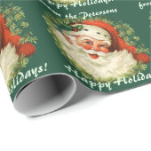 Persoonlijke kerstmis cadeaupapier (Rol Hoek)