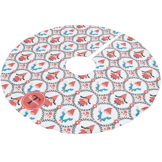 Persoonlijke kerstmis kerstboom rok (Gekanteld)