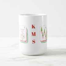 Persoonlijke Kerstmis Mahjong Cadeau
