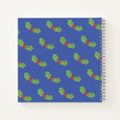 Persoonlijke kerstmis pinguïn notitieboek (Achterkant)