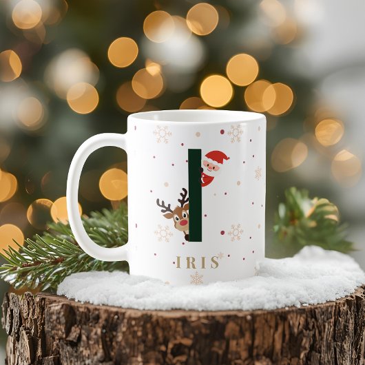 Persoonlijke Kerstmonogram I Mok