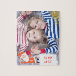 Persoonlijke kerstpuzzel met je eigen foto legpuzzel