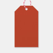 Persoonlijke kerstrenrendiercadeauLabels Cadeaulabel (Achterkant)