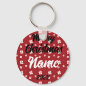 Persoonlijke kerstring 2022 sleutelhanger (Voorkant)