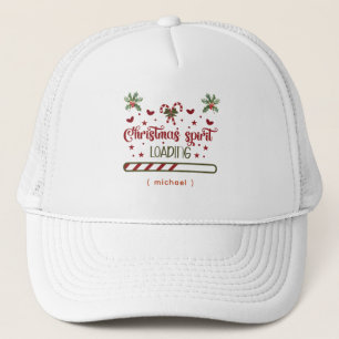 Persoonlijke Kerstsfeer Laden Trucker Pet
